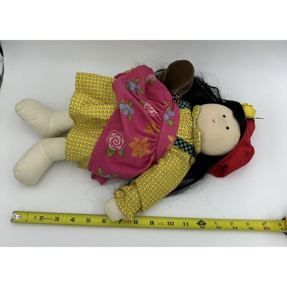 Vtg Hasbro Kenner Little Souls for Kids Rag Doll DEL Gretchen Wilson 1998 Core - Picture 8 of 8